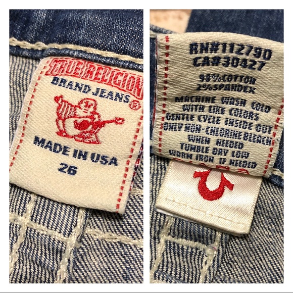 True Religion Slim Straight Leg Jeans - Picture 8 of 8